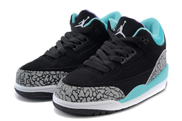 Air Jordan 3 Kids shoes--011